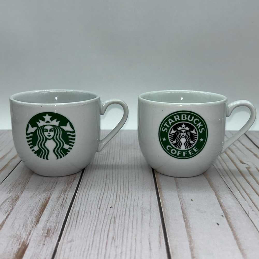 Starbucks Mini Cappuccino Coffee Mugs